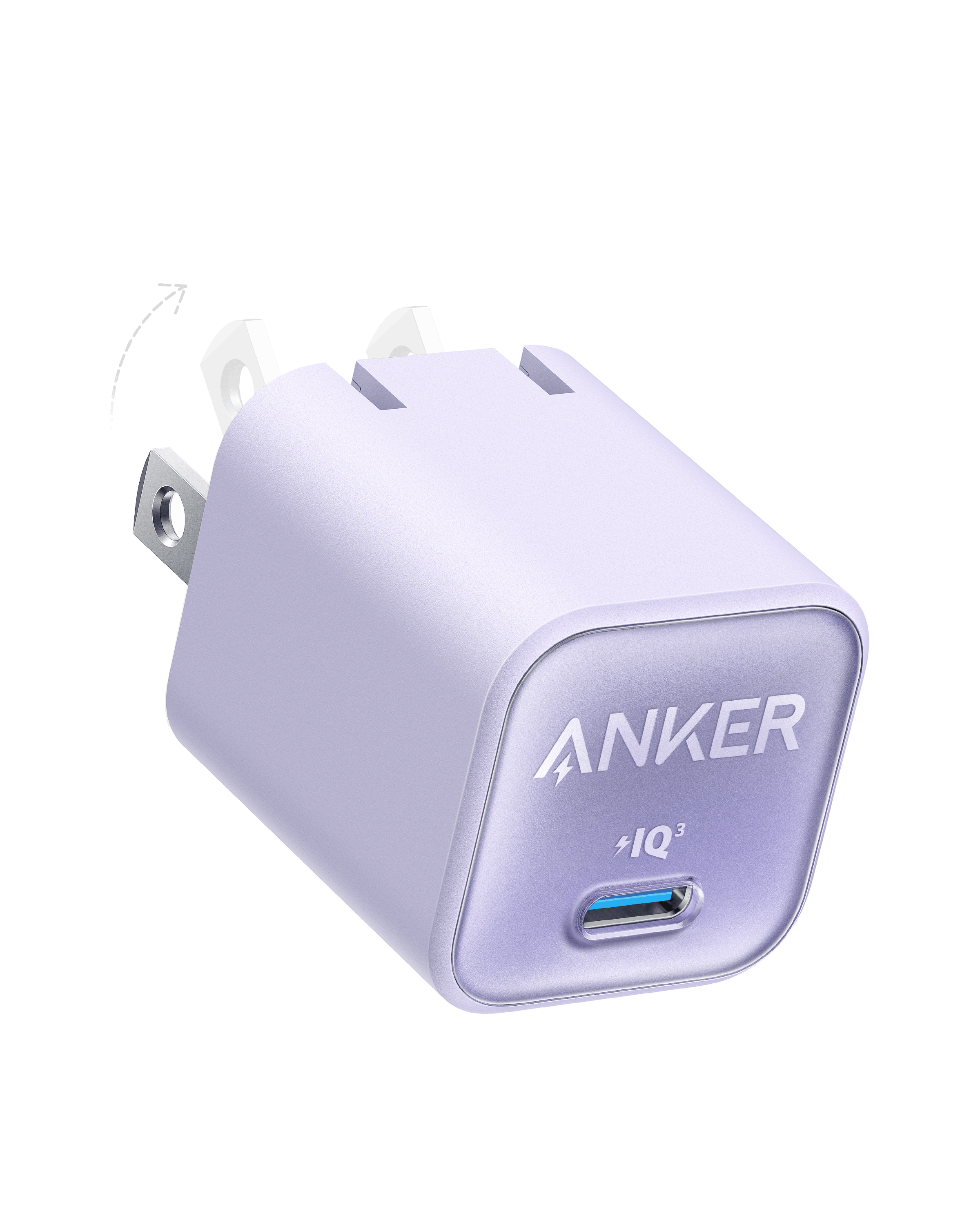 Anker Nano Charger (30W) O8 Lilac Purple