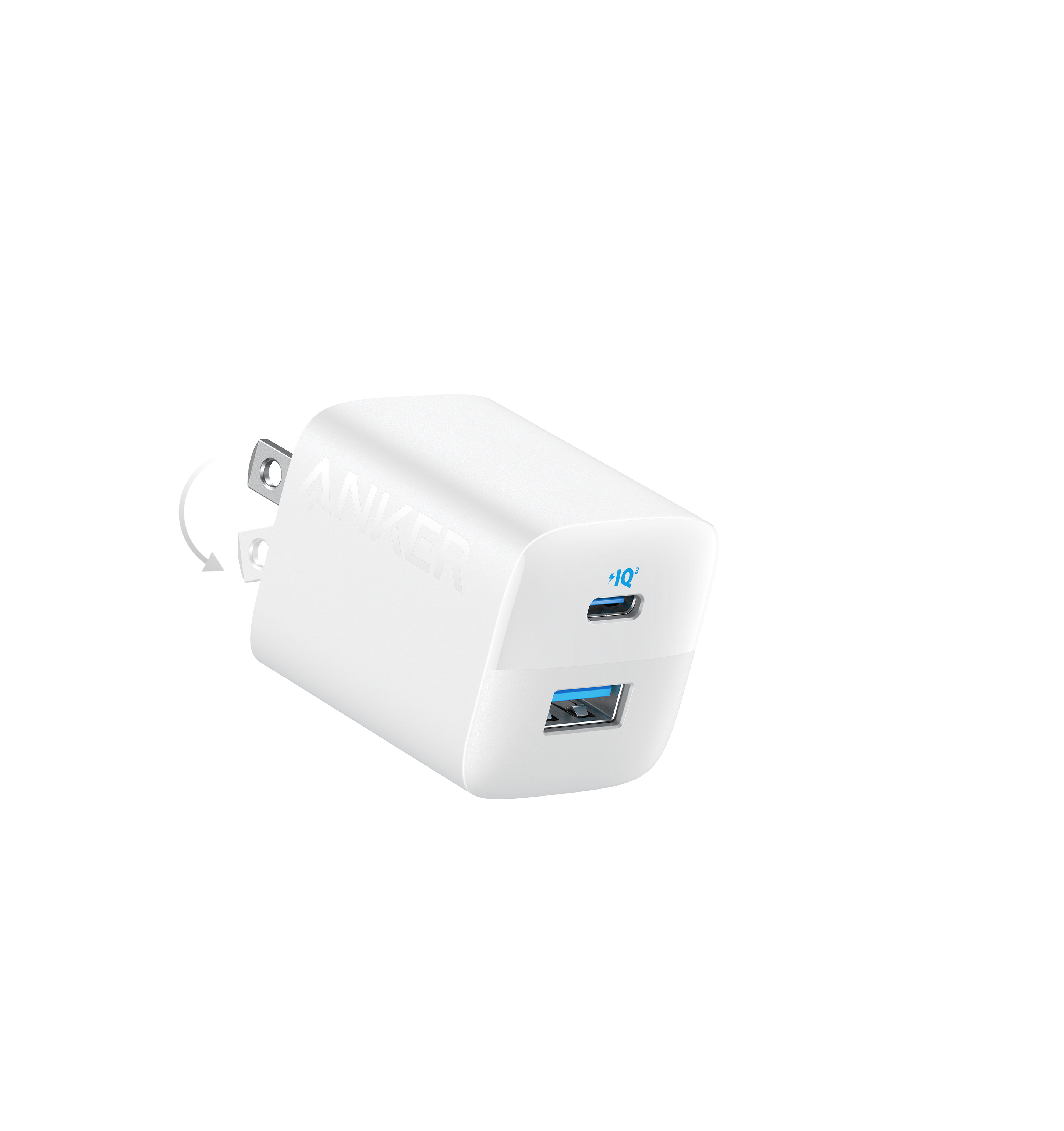 Anker with dual charging ports for fast charging