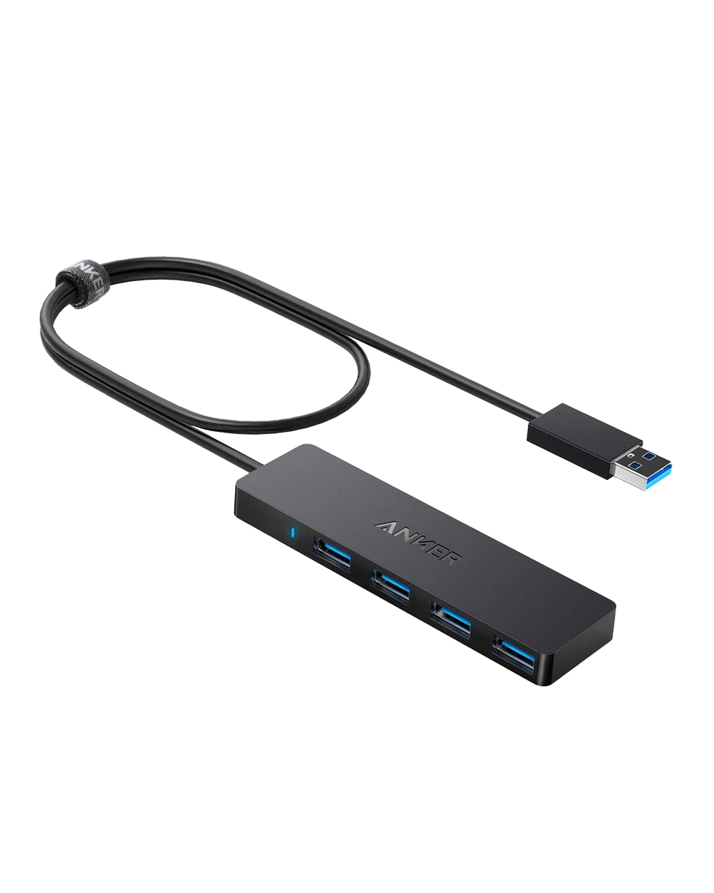 Anker USB hub with extra-long cable for efficient data