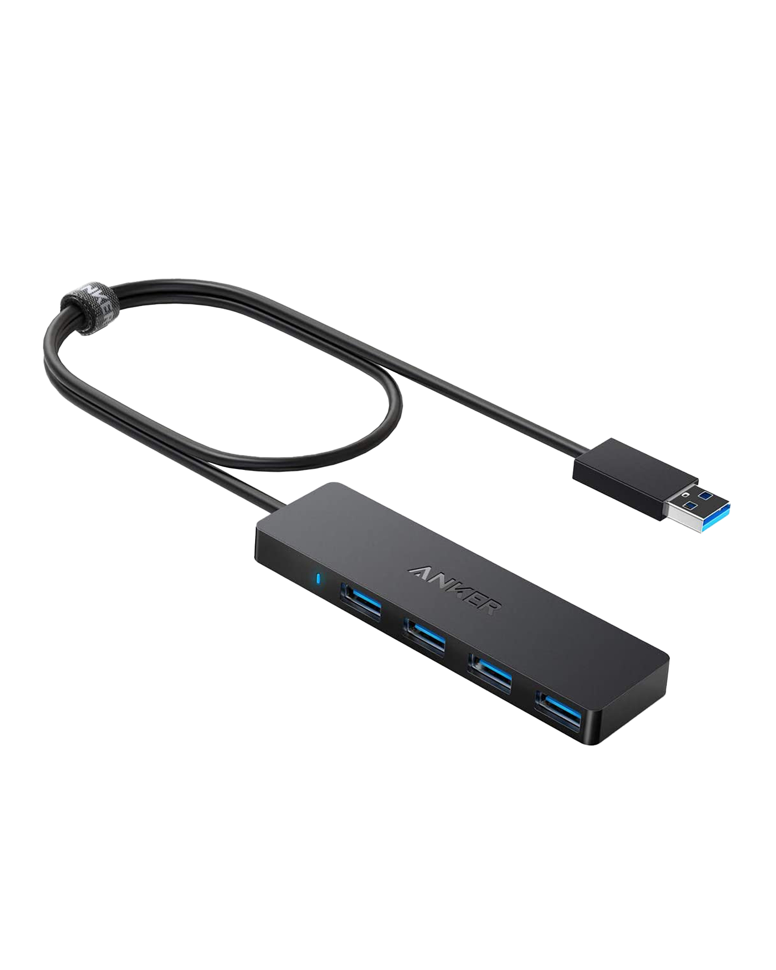 Anker USB hub with extra-long cable for efficient data
