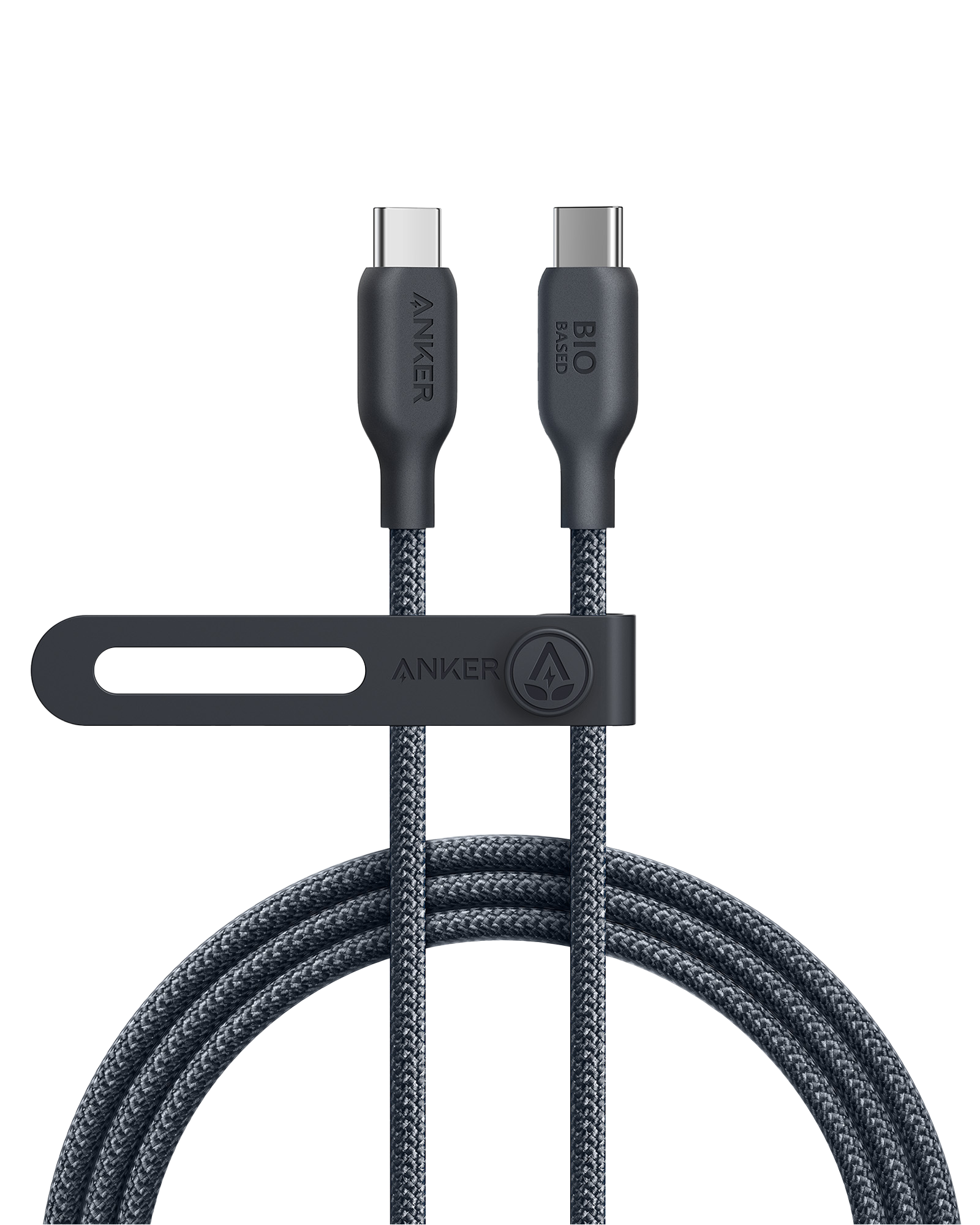 Anker 543 USB-C to USB-C Cable (Bio-Braided) A1 6 ft / Black