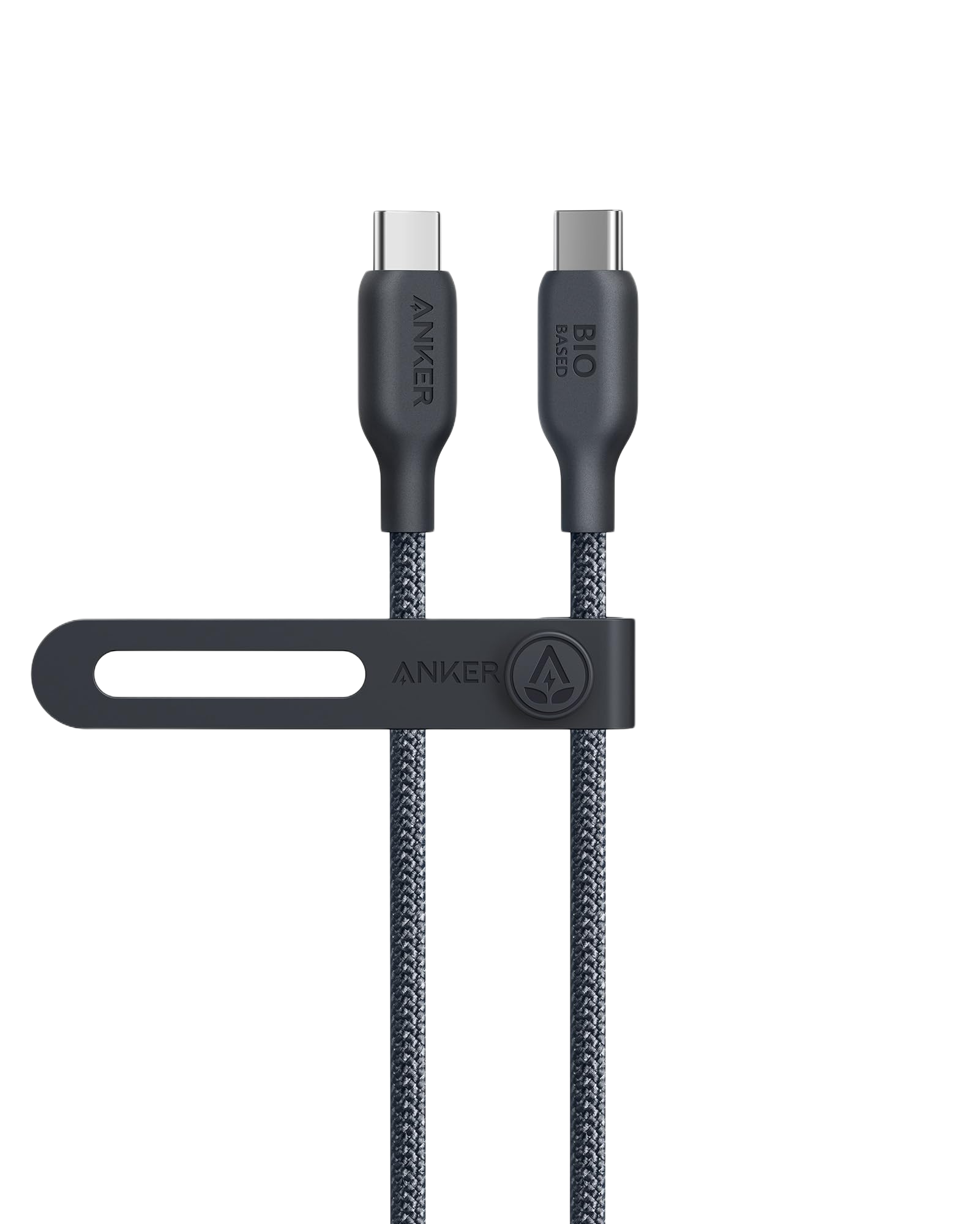 Anker 543 USB-C to USB-C Cable (Bio-Braided) A1 3 ft / Black