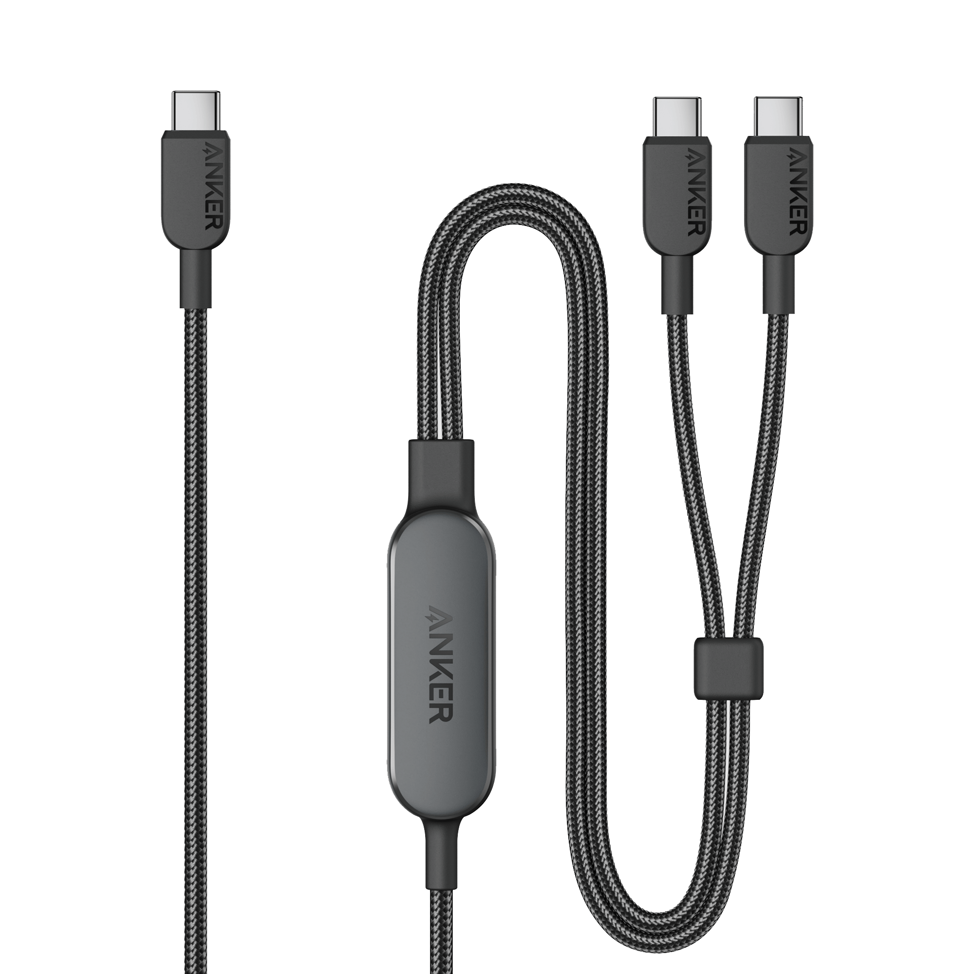 Anker cable with dual USB-C connectors for data transfer