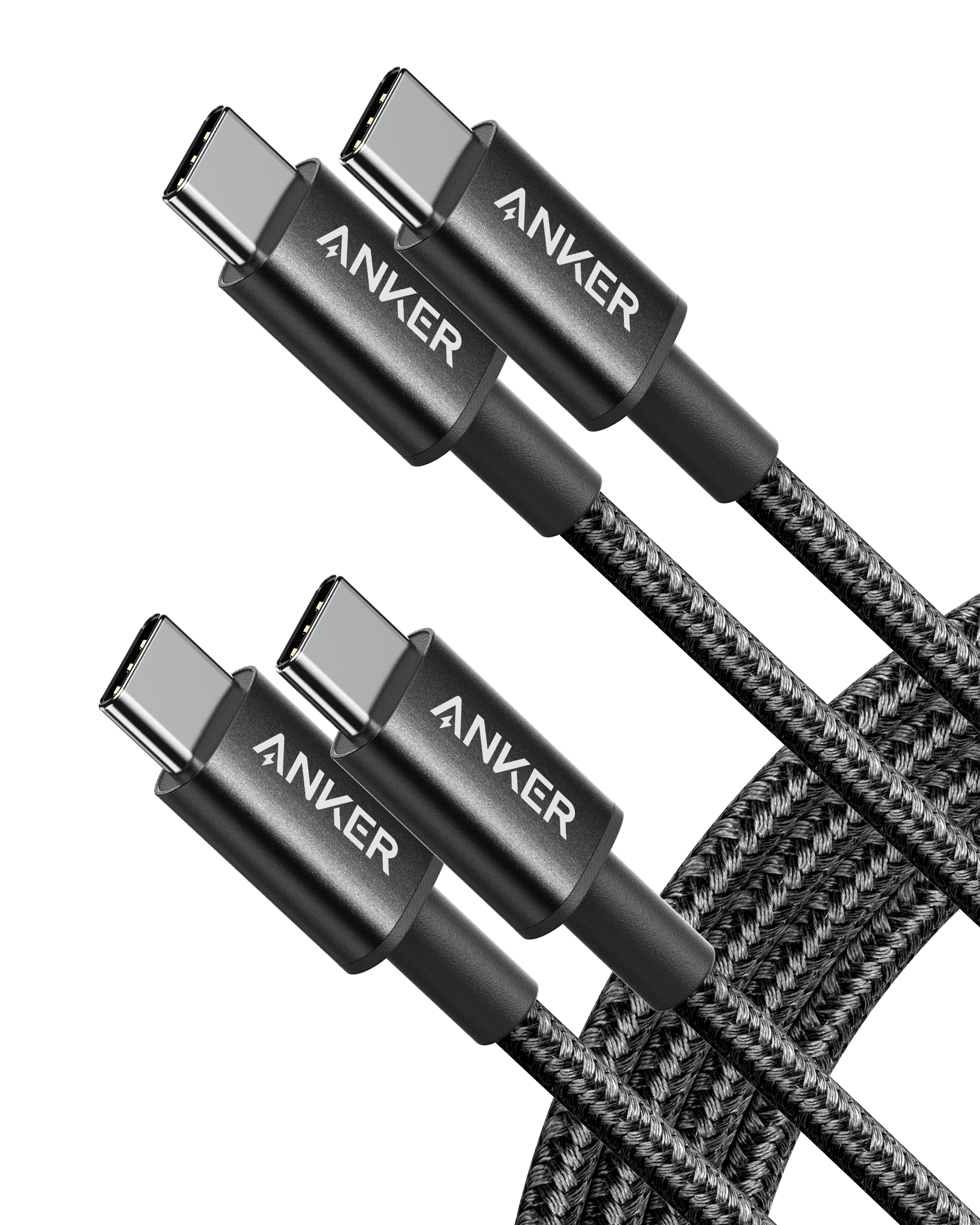 Anker braided USB-C cable with durable design for charging